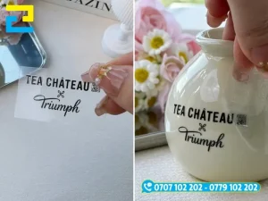 Các ứng dụng thực tế của tem nổi trên bao bì mỹ phẩm, hộp quà tặng và phụ kiện xe máy
