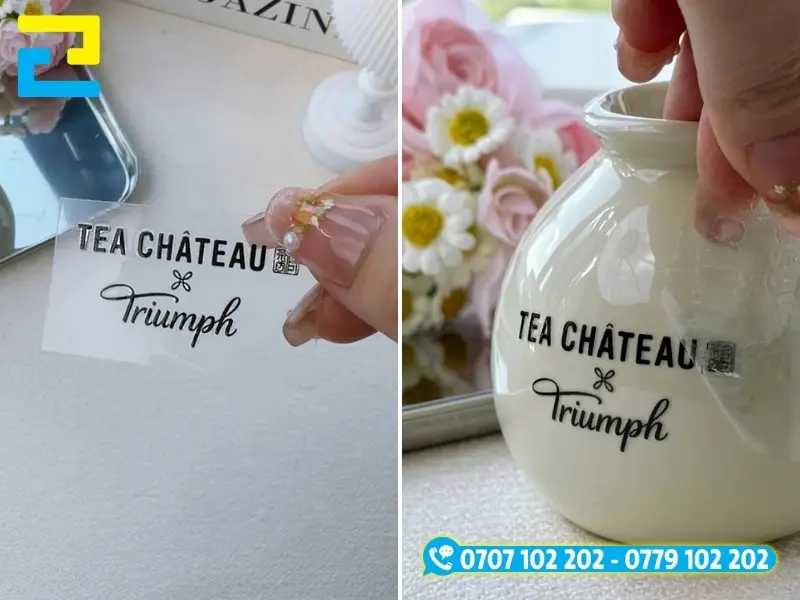 Các ứng dụng thực tế của tem nổi trên bao bì mỹ phẩm, hộp quà tặng và phụ kiện xe máy