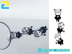 Cách in tem xe phù hợp với kích thước từng vị trí dán