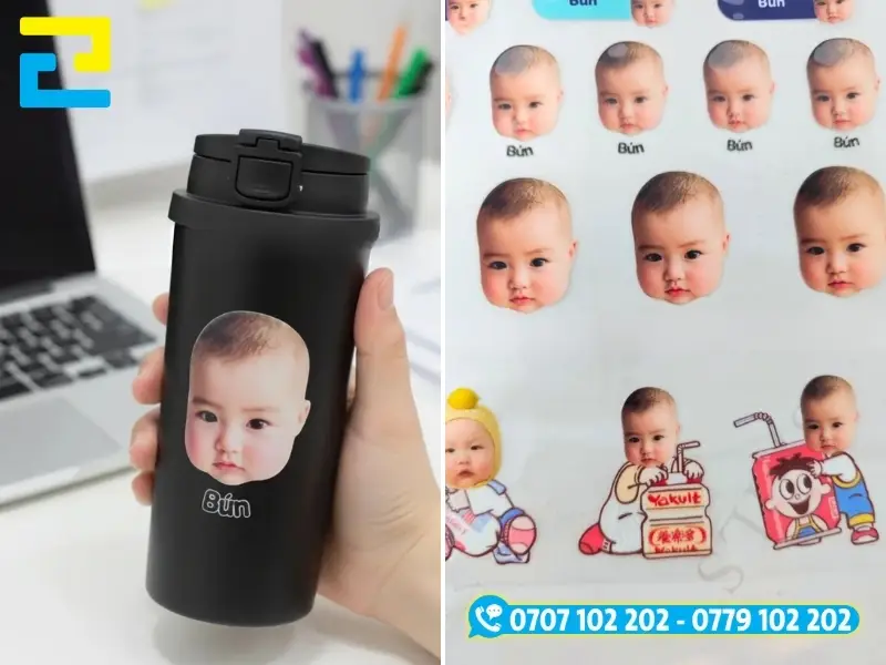 Cách làm tem nổi với cấu tạo các lớp mực in và lớp phủ bóng Varnish tạo hiệu ứng nổi 3D đặc trưng trên bề mặt tem
