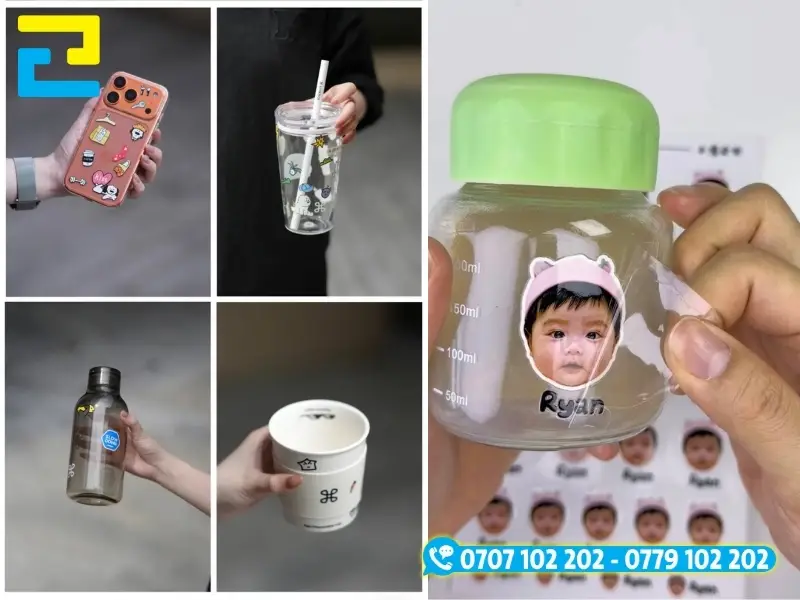 Quy trình sản xuất tem nổi DTF bằng công nghệ in UV với 5 bước