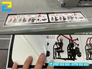 Công ty in tem nhãn TPHCM uy tín kiểm tra chất lượng bản in thử nghiệm về độ lệch màu trước khi tiến hành sản xuất hàng loạt