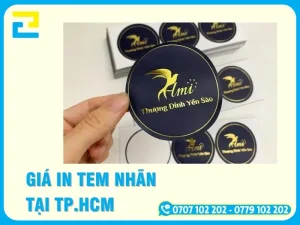 Giá In Tem Nhãn Tại TP.HCM Chi Tiết Từng Chất Liệu, Rẻ Đẹp