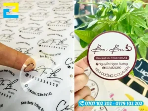 Một số dịch vụ gia công sau in như Cán màng, cắt bế tem, Ép nhũ và Đóng cuộn là những yếu tố quan trọng ảnh hưởng đến đơn giá