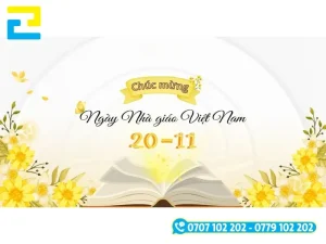 Phông nền với thông điệp