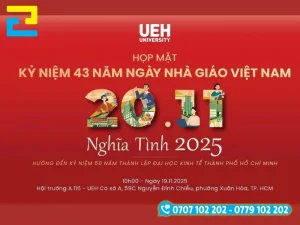 Phông nền 20-11 có ghi rõ lời chúc Thầy Cô