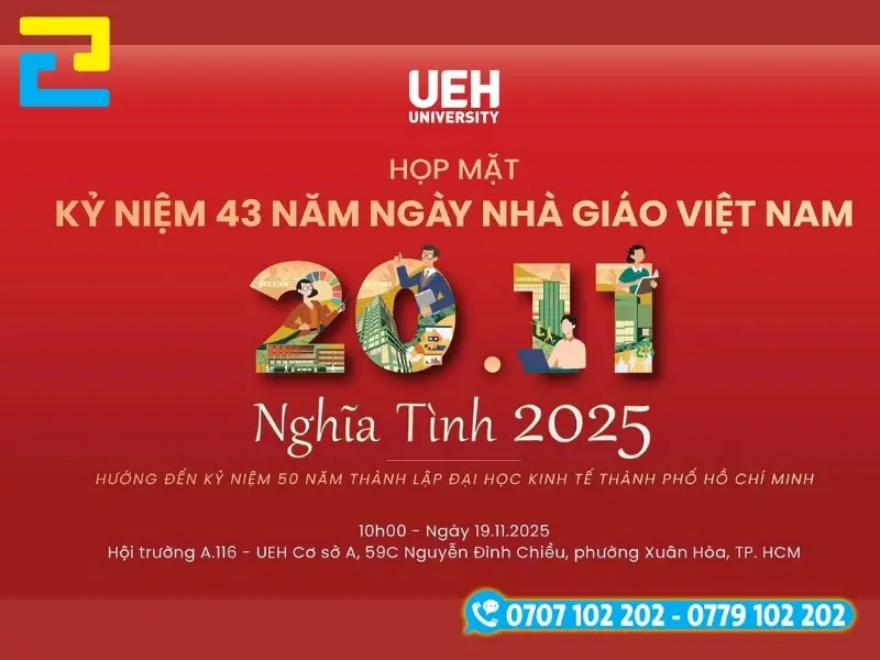 Phông nền 20-11 có ghi rõ lời chúc Thầy Cô