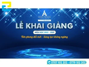 Quý khách có thể cung cấp thông tin đặt in phông nền lễ khai giảng đẹp cho Công Ty thông qua số Hotline hoặc Mail