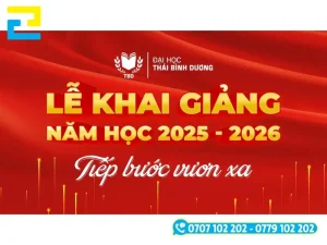 Khi phông nền khai giảng đẹp đã được in xong, nhân viên sẽ tiến hành gia công ấn phẩm, kiểm tra và bàn giao phông nền đến quý khách