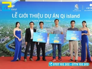 Mẫu background, backdrop cho lễ giới thiệu dự án mới