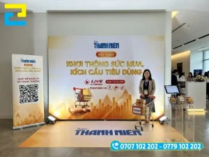 Background, phông nền, backdrop sân khấu là những ấn phẩm được sử dụng rất phổ biến hiện nay