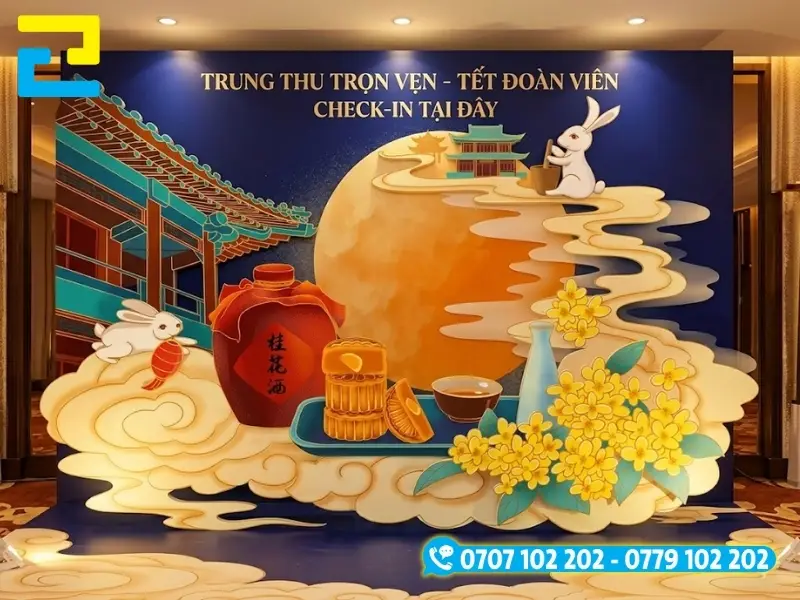 Để nhận báo giá in backdrop, background Trung thu mới nhất tại In Ấn Quảng Cáo 2H, quý khách vui lòng liên hệ qua số Hotline: 0779.102.202