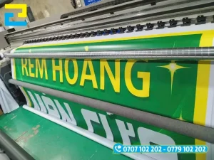 In Ấn 2H in nhanh, chất liệu vải bạt bền màu, lâu phai