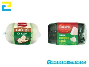 Các định dạng tem nhãn hình tròn, hình elip và hình chữ nhật được thiết kế vừa vặn theo kích thước đòn chả