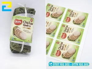 Độ bám dính của lớp keo chuyên dụng và độ sắc nét của mực in khi tiếp xúc với môi trường độ ẩm cao
