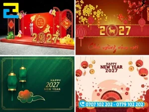 Các mẫu backdrop, backgroung năm 2027