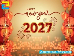 Một số lưu ý khi thiết kế background Tết