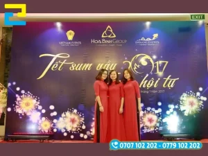 Ưu điểm của backdrop, background Tết