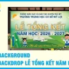 In Phông Nền, Backdrop, Background Lễ Tổng Kết Năm Học