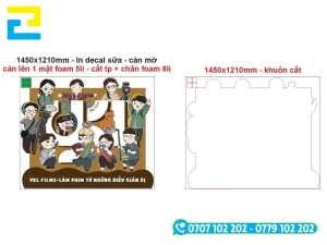 Đội ngũ thiết kế tại In Ấn 2H lên file in theo yêu cầu