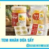 In Tem Nhãn Dứa Sấy, Decal Bám Chắc, Chống Phai TPHCM