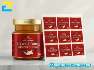 In tem nhãn yến sào cần hiển thị đầy đủ thông tin thành phần, hạn sử dụng và mã vạch theo quy định