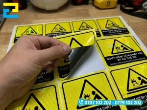 Hiệu ứng phát sáng của tem decal phản quang 3M trong môi trường thiếu ánh sáng