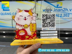 Độ trong suốt và độ dày của tấm phôi nhựa mica Đài Loan chuyên dụng dùng trong gia công kệ để bàn