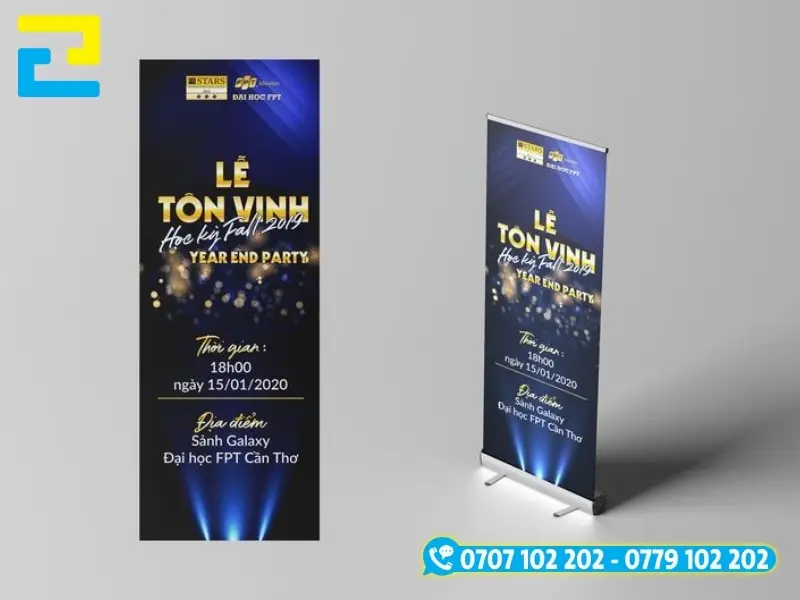 Lựa chọn chất liệu in standee PP hay hiflex phù hợp với từng nhu cầu riêng