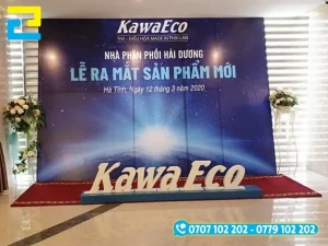 Chi phí in phông nền cho sự kiện ra mắt sản phẩm chỉ mang tính chất tương đối, chi phí sẽ có sự thay đổi tùy thuộc vào số lượng in, yêu cầu gia công,…
