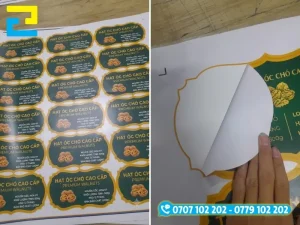 Xưởng In Ấn 2H trang bị hệ thống máy móc hiện đại phục vụ các đơn hàng in tem nhãn chất lượng cao