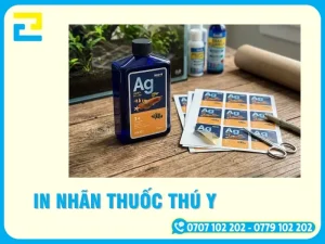In Nhãn Thuốc Thú Y Giá Rẻ, Uy Tín, Thiết Kế Độc Quyền