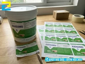 Xưởng In Ấn 2H in ấn và gia công bế tem nhãn thuốc thú y trực tiếp bằng máy móc hiện đại