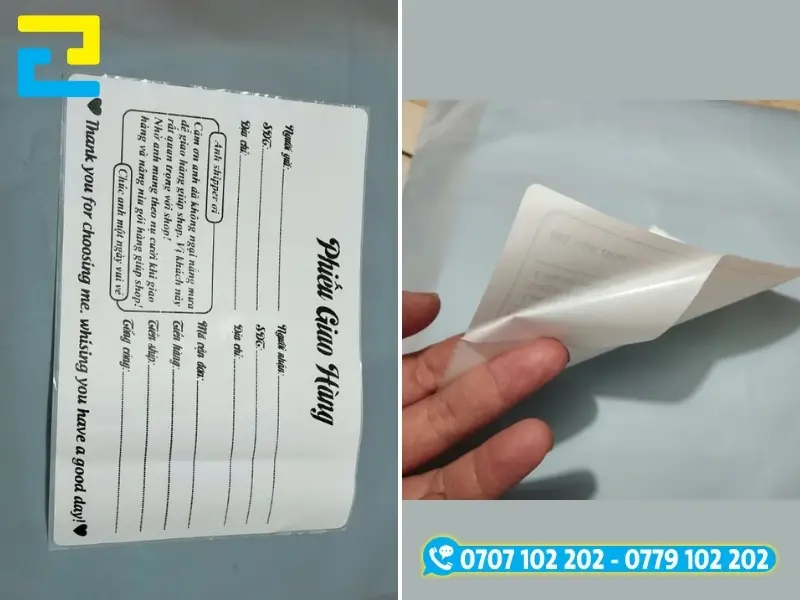 Quy trình đặt in nhãn vận chuyển 4 bước vận hành khép kín từ khâu tiếp nhận file thiết kế đến bàn giao thành phẩm cho khách hàng