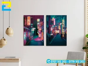 In poster dán tường trang trí không gian, tăng tính thẩm mỹ