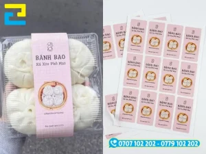 In tem bánh bao cần đầy đủ thông tin về thành phần và ngày sản xuất theo tiêu chuẩn