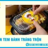 In Tem Bánh Tráng Trộn Bắt Mắt, Chống Nước, Giao Toàn Quốc