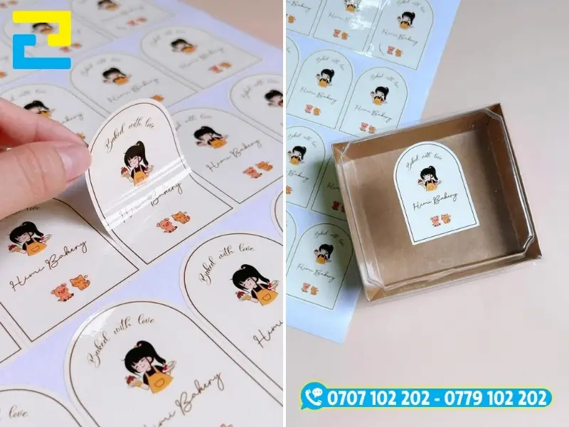 Khả năng chống thấm nước và chống trầy xước thực tế của lớp màng bóng trên tem