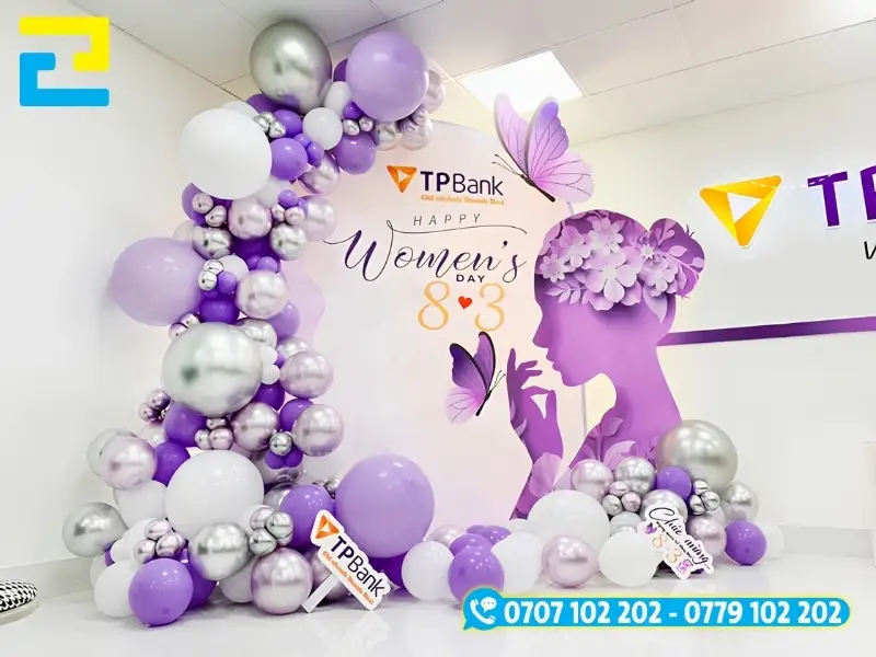 Xưởng in backdrop 8/3 uy tín tại Thủ Đức Ho Chi Minh