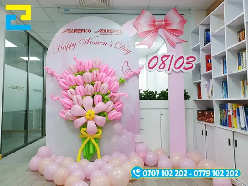 Để nhận báo giá in backdrop 8/3 mới nhất, quý khách vui lòng liên hệ qua số Hotline: 0779.102.202 của Công Ty In Ấn Quảng Cáo 2H