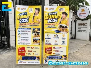 In Ấn 2H sẵn sàng tư vấn giải đáp thắc mắc về cách lựa chọn standee, báo giá nhanh chóng