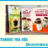 15+ Mẫu In Standee Trà Sữa Đẹp Tại TP.HCM, Miễn Phí Thiết Kế