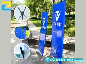 Quy trình đặt thiết kế và in standee tại In Ấn 2H 5 bước chặt chẽ