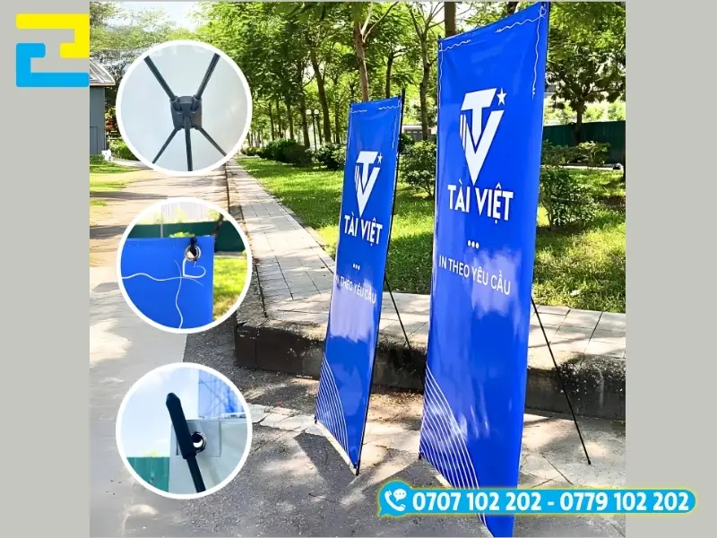 Quy trình đặt thiết kế và in standee tại In Ấn 2H 5 bước chặt chẽ