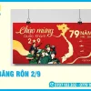 In Băng Rôn 2/9 Quốc Khánh Sắc Nét, Giao Nhanh Tại TP.HCM
