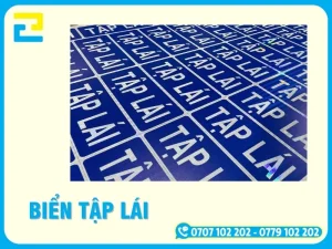 Báo Giá In Biển Tập Lái Xe Chuẩn Quy Định Mới 2026