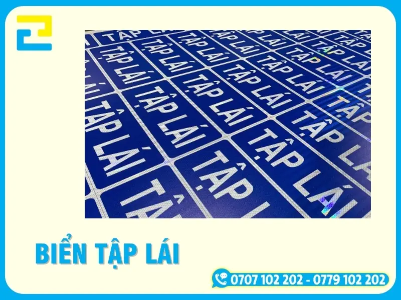 Báo Giá In Biển Tập Lái Xe Chuẩn Quy Định Mới 2026