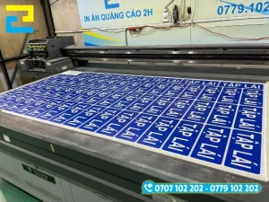Xưởng sản xuất và gia công biển tập lái lấy liền, chuẩn quy định tại In Ấn 2H