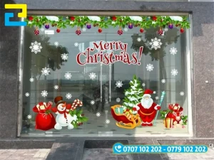 Lợi ích của decal trang trí gián sinh Merry Christmas