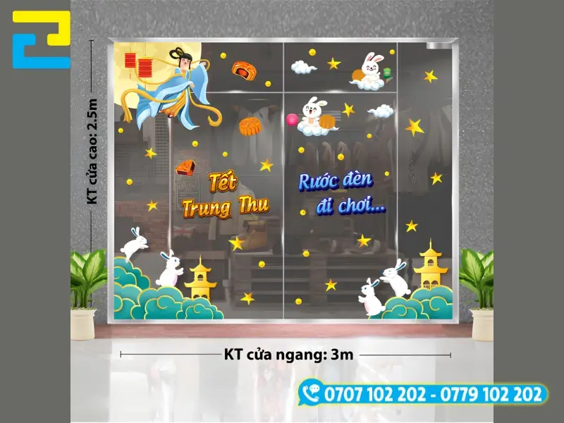In Ấn 2H - Địa chỉ in decal Trung thu giá tốt, mẫu đẹp